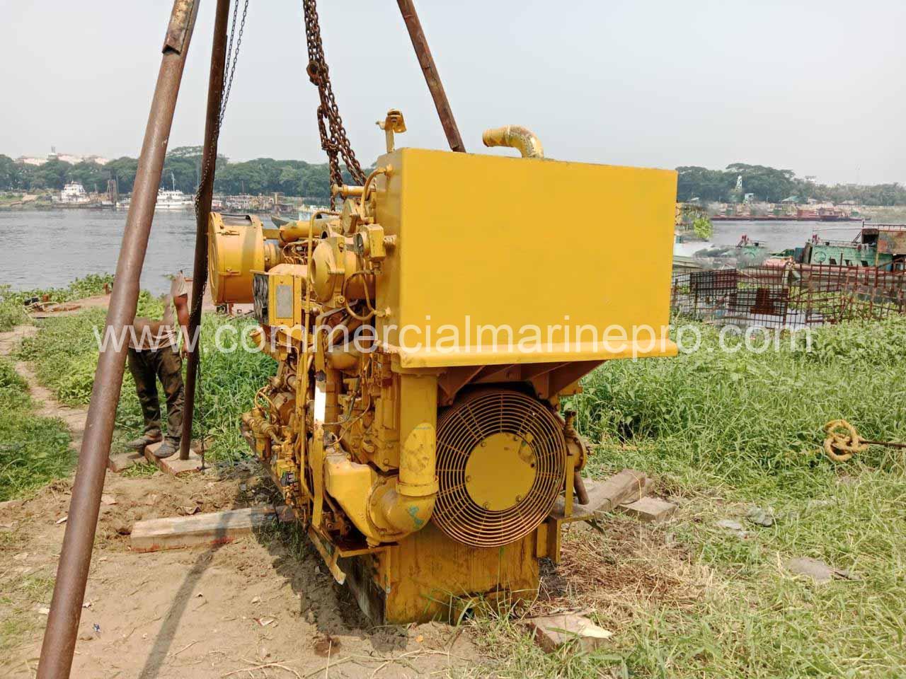 (2) Caterpillar 3512-DITA Marine Diesel Engine - Image 7