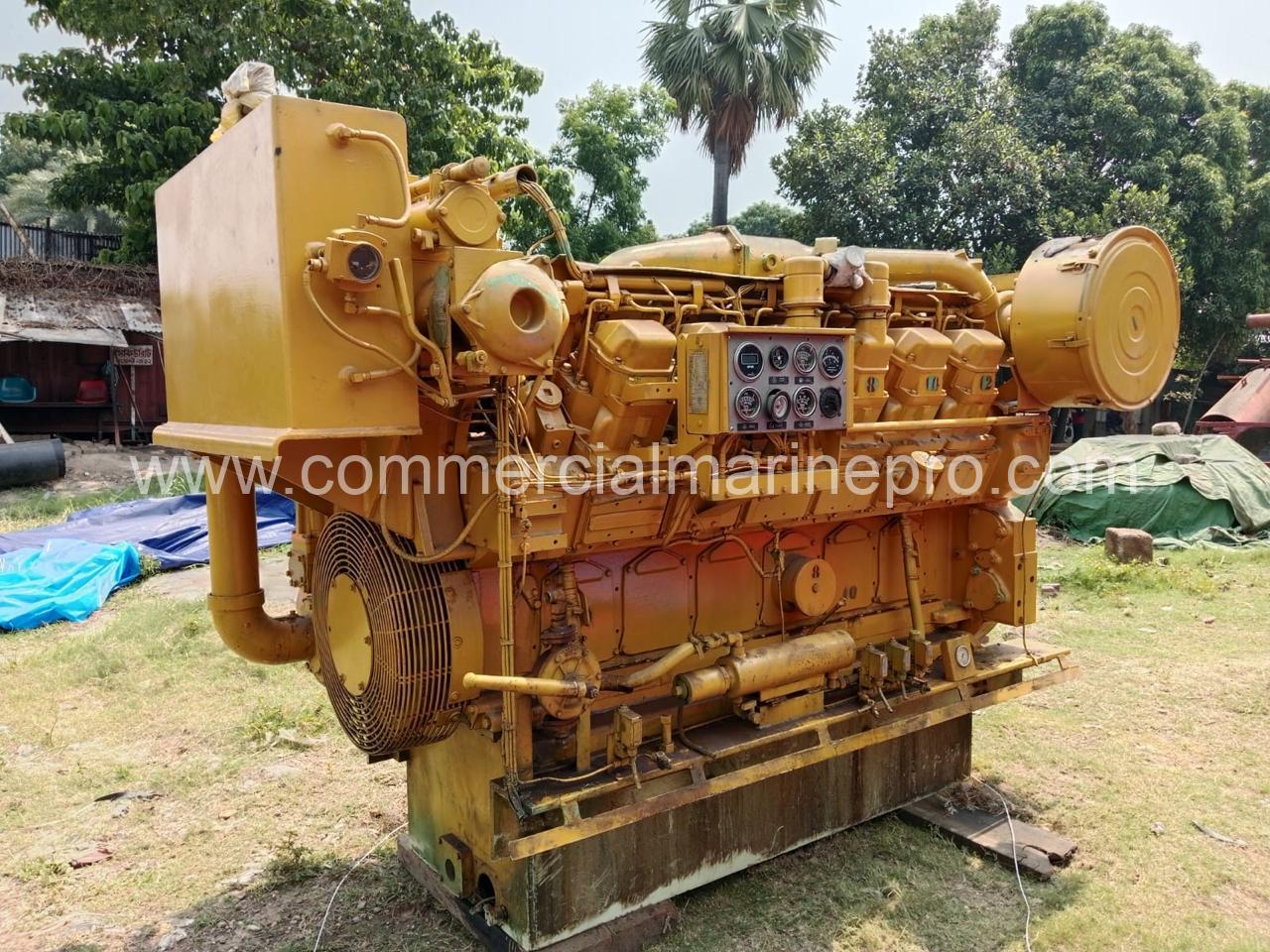 (2) Caterpillar 3512-DITA Marine Diesel Engine - Image 4