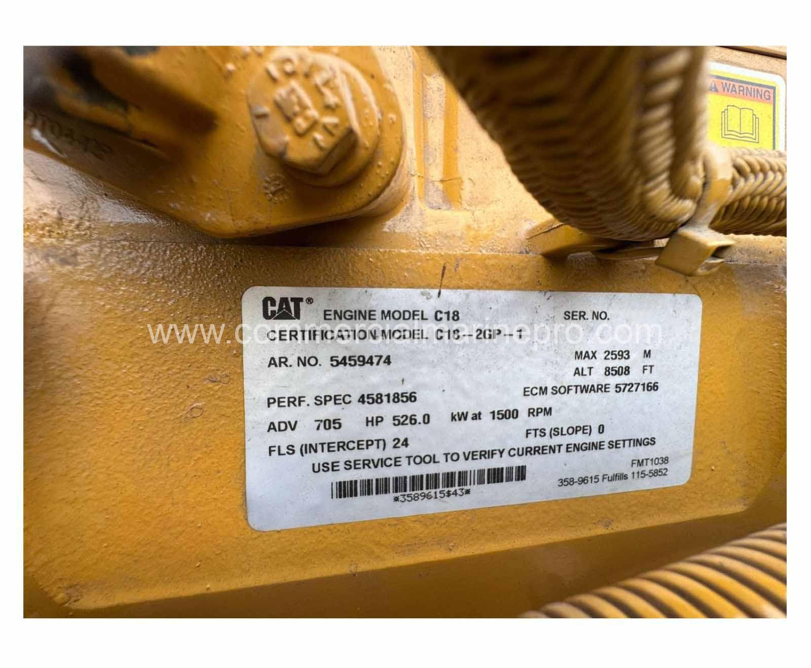 CATERPILLAR C18 INDUSTRIAL GENSET - Image 7