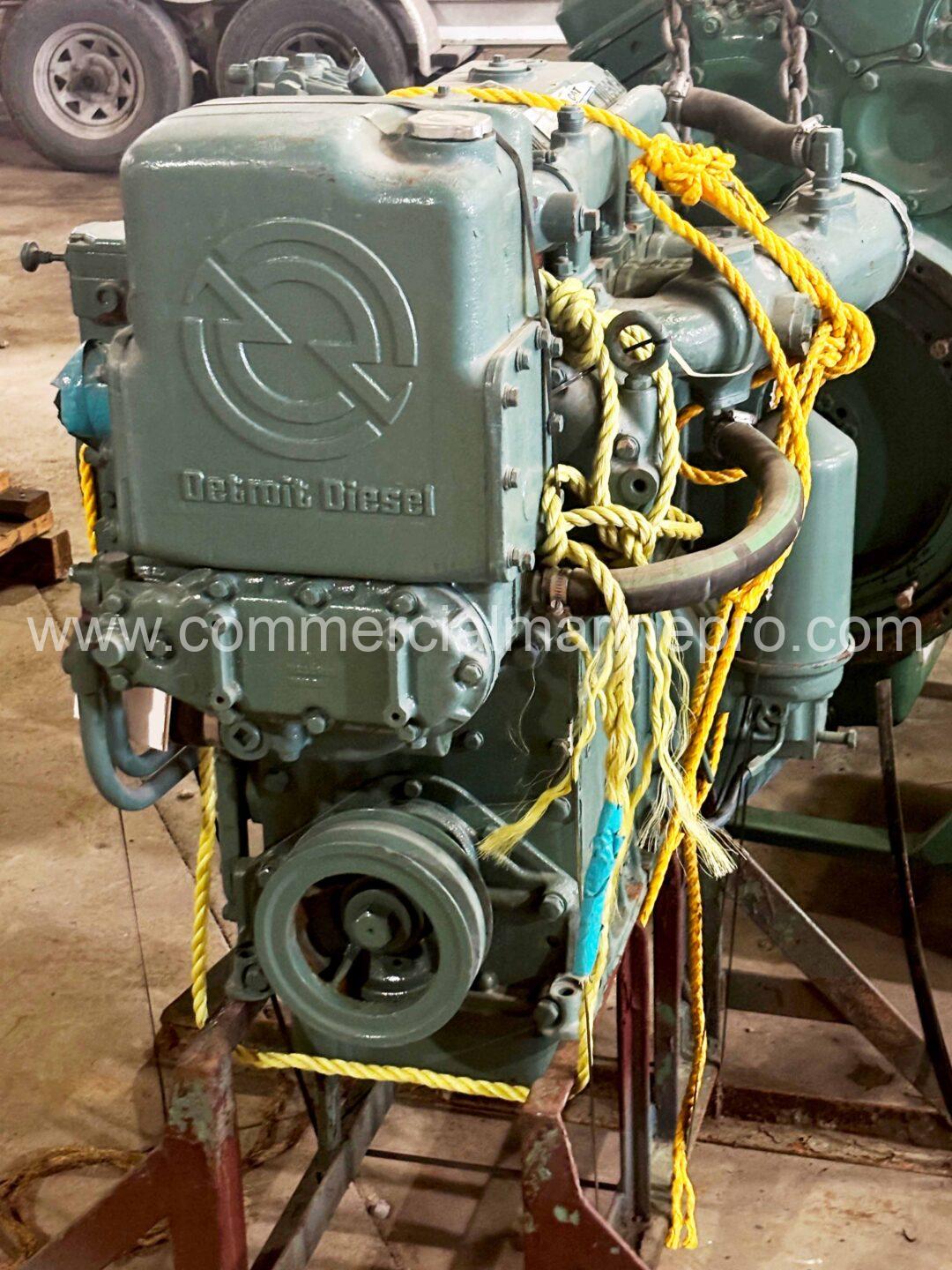 Detroit Marine 371 Generator Engine - Rebuilt | Commercial Marine Pro