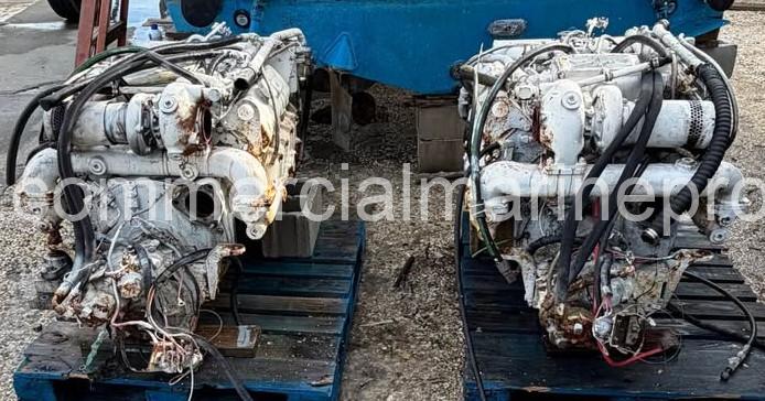Pair Detroit 8.2 Marine Propulsion Engines