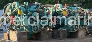 Pair Doosan L034TIH Marine Propulsion Engines