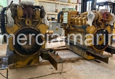 Single or Pair CAT 3512 Marine Propulsion Engines