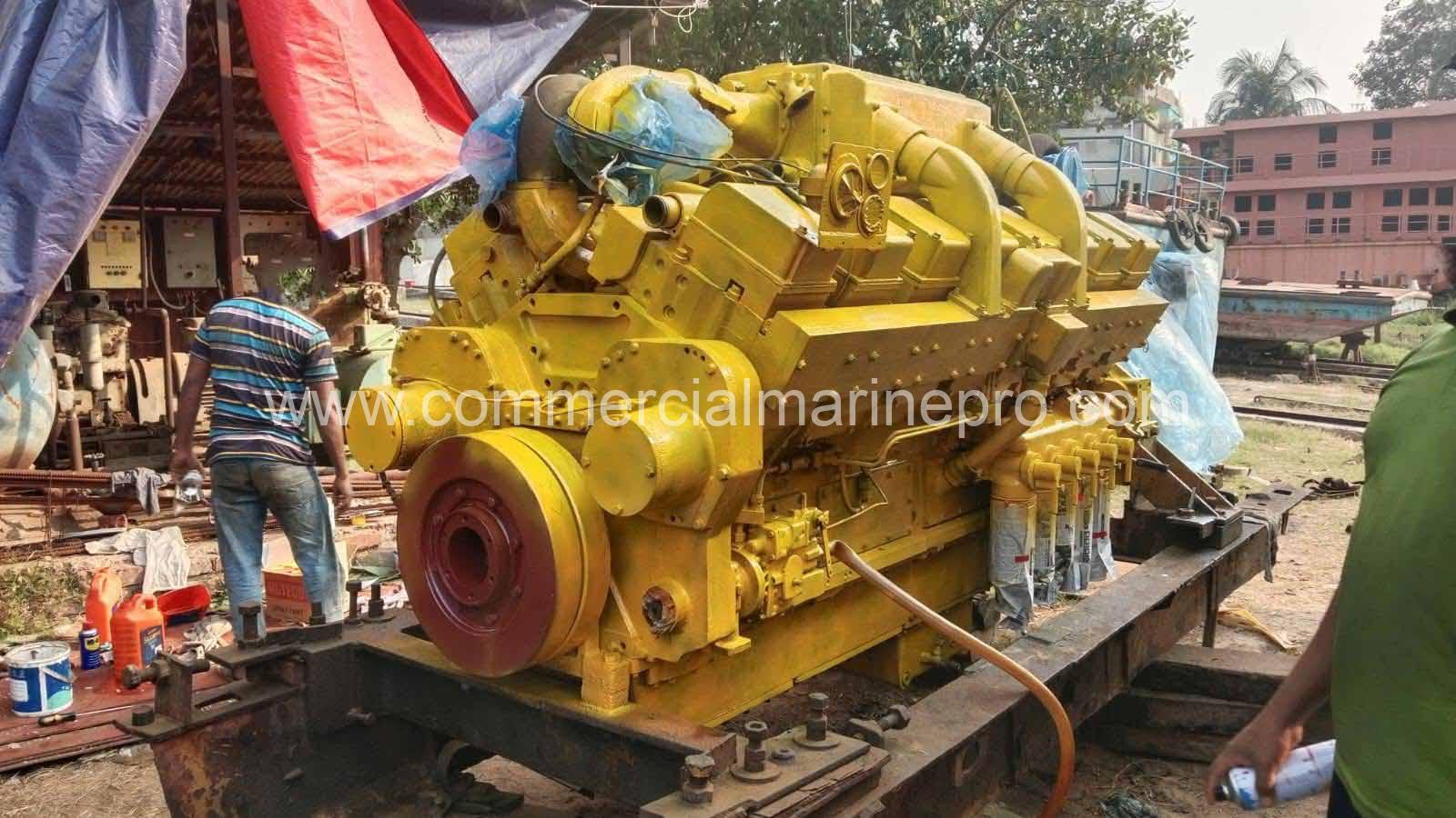 Cummins KTA50 G1 Engine Set w/Stober Gearbox - Image 7