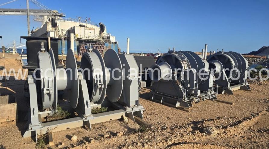 (3) HYDRAULIC MOORING WINCHES
