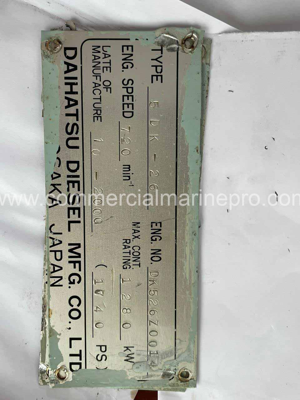 (4) Diahatsu 5 DK26 Generators - Image 11