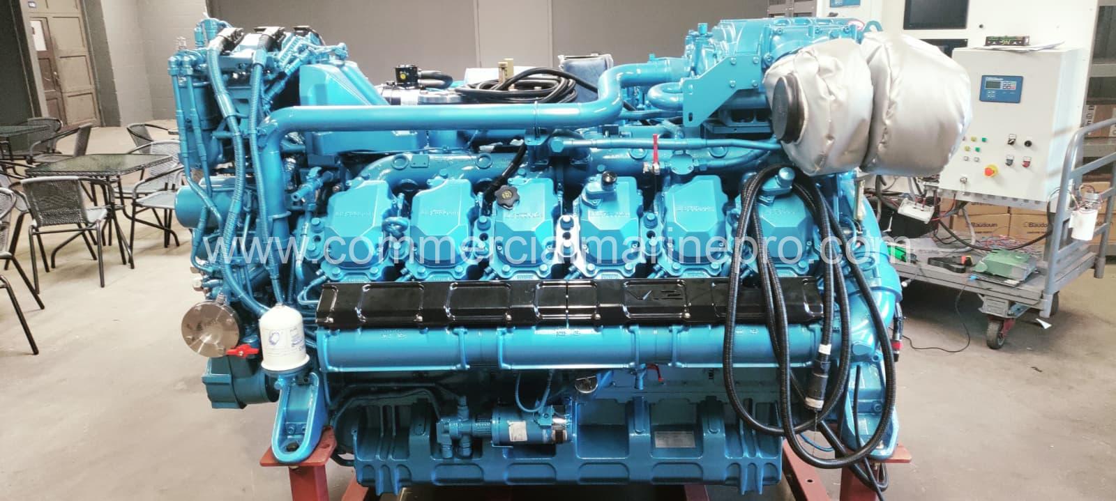 Pair Baudouin 12M26.3 Propulsion Diesel Engines - Image 4