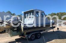 22.8' RIGID INFLATABLE WITH CABIN PILOT BOAT
