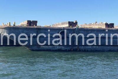 110'x35'x10' Double Raked Deck Barge