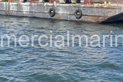 110'x35'x10 Double Raked Deck Barge