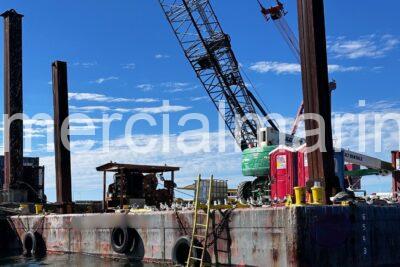 110'x52'x7' Spud Barge