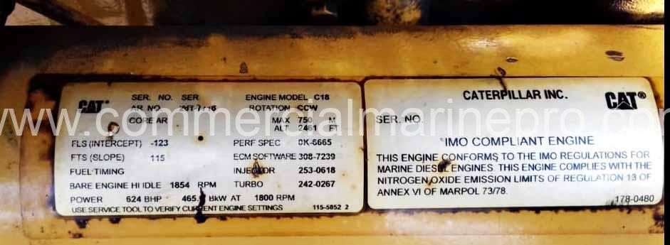 Pair of Caterpillar C18 Diesel Generator Sets - Image 10