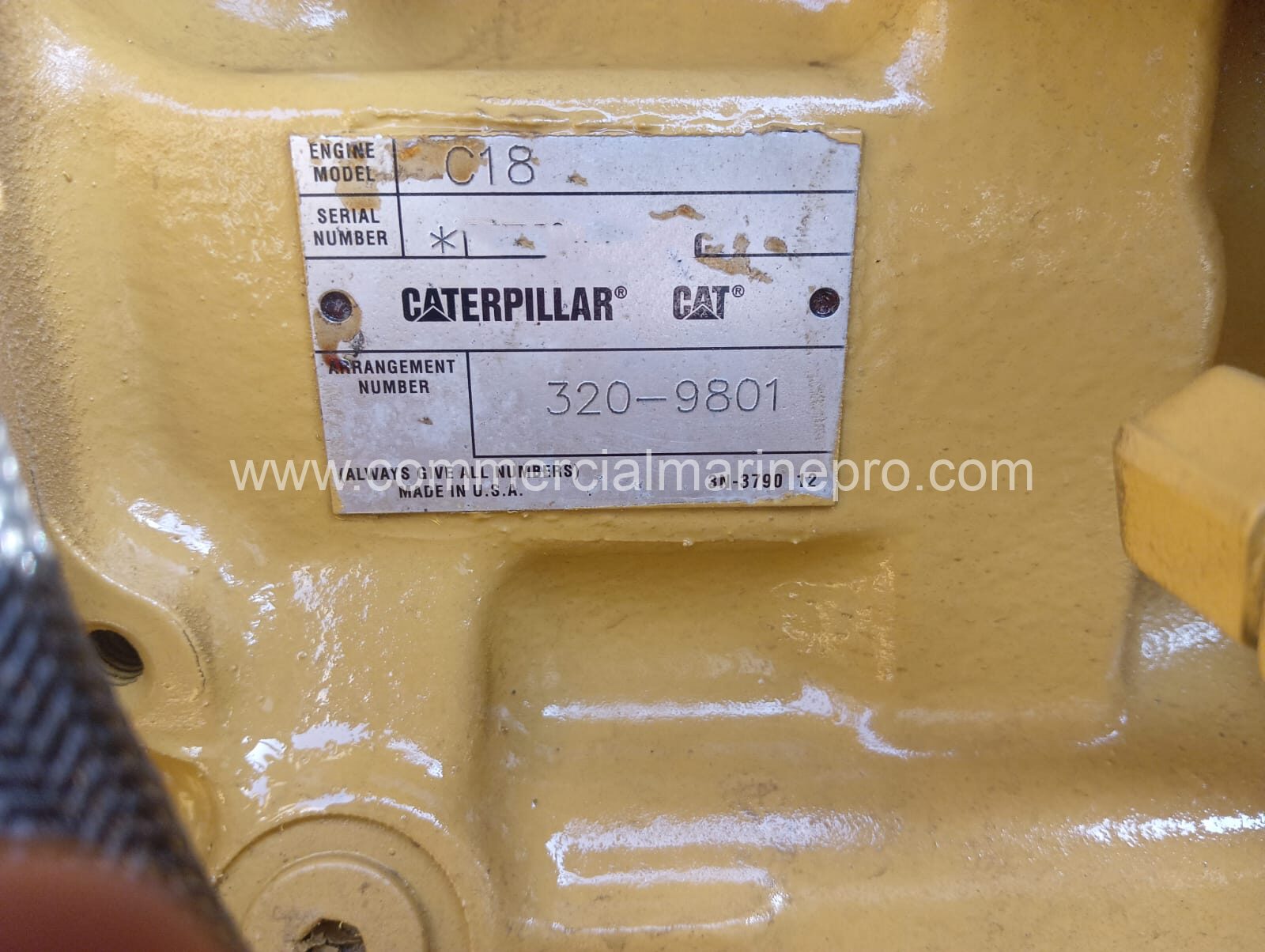 Pair of Caterpillar C18 Marine Engines - Image 6