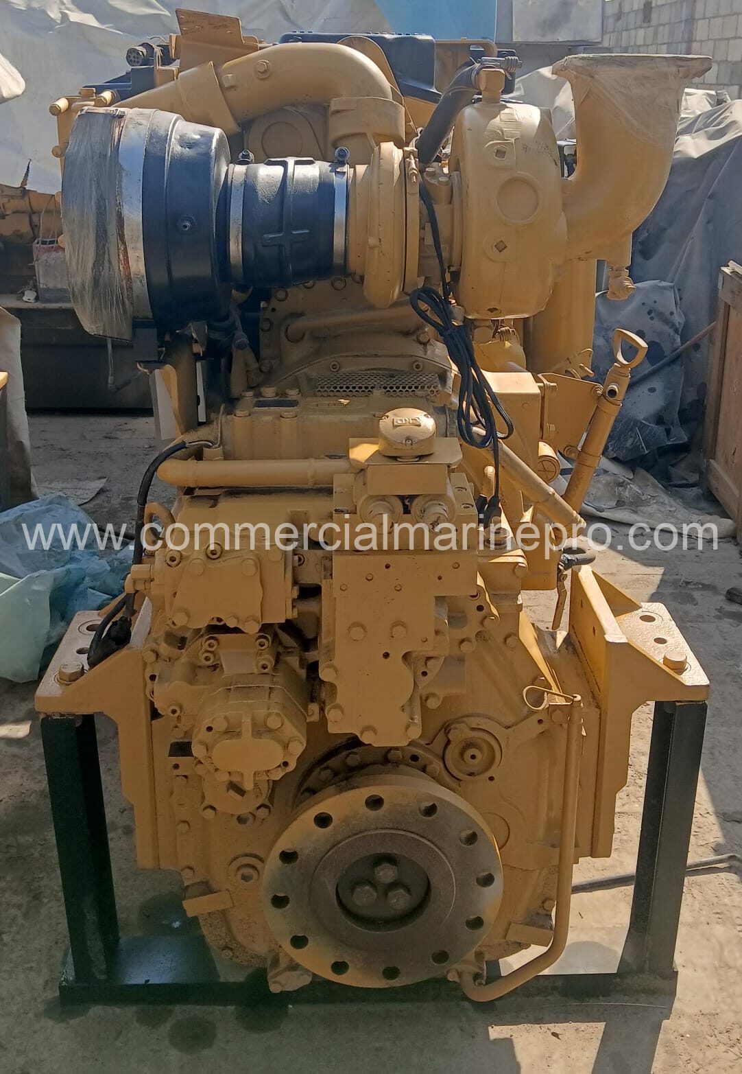 Pair of Caterpillar C18 Marine Engines - Image 8