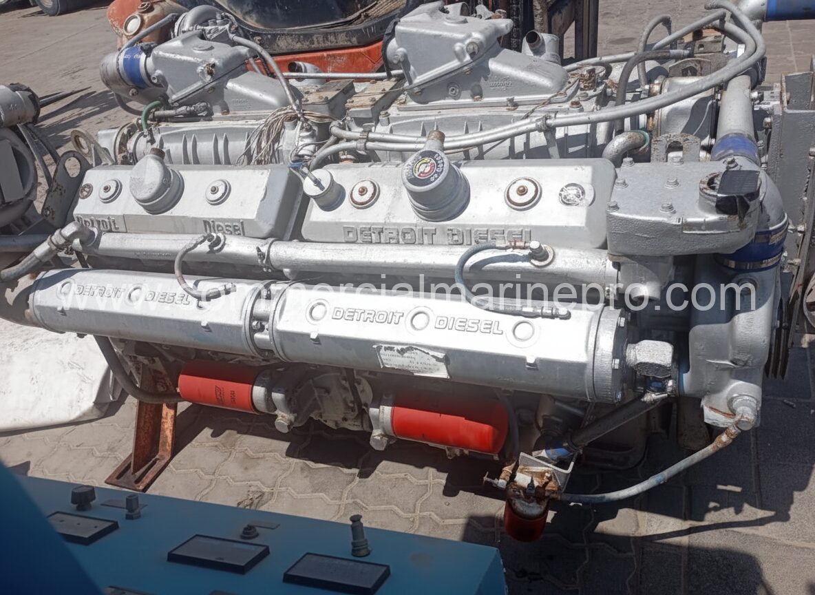 Pair Detroit Diesel 16V92T Engines - Image 7