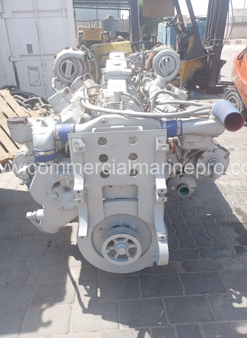 Pair Detroit Diesel 16V92T Engines