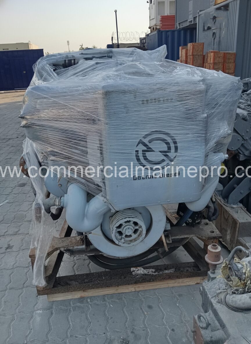 Pair Detroit Diesel 16V92T Engines - Image 2