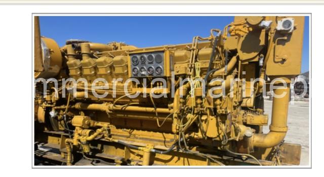 Pair of CAT D3616 Marine Engines - Image 4