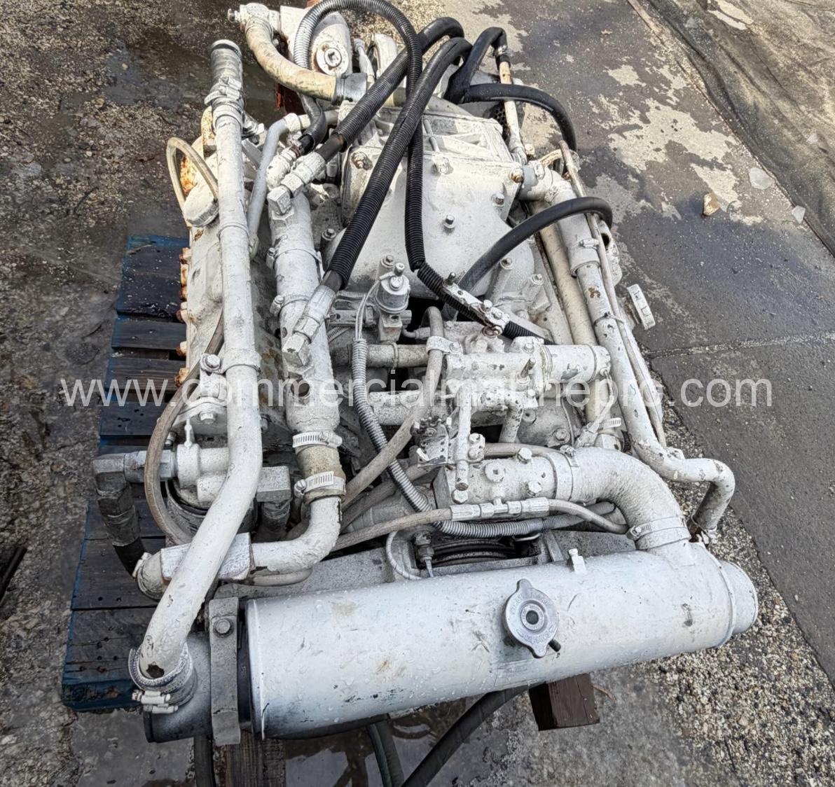 Pair of 8.2 Detroit Marine Diesel Engines - 300HP - Image 8