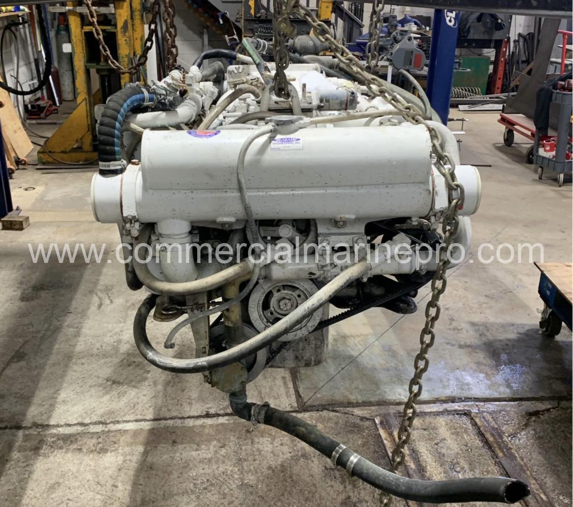 Pair of 8.2 Detroit Marine Diesel Engines - 300HP - Image 5
