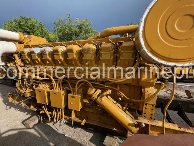 Pair of CAT D3616 Marine Engines