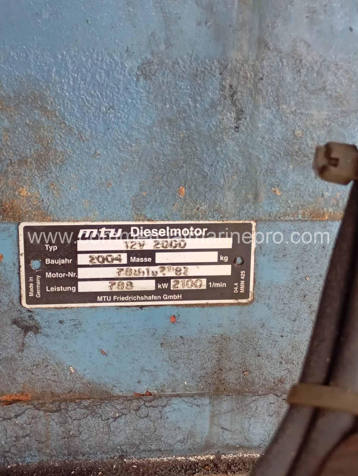 Pair of MTU 12V2000 M70 Diesel Engines - Image 6