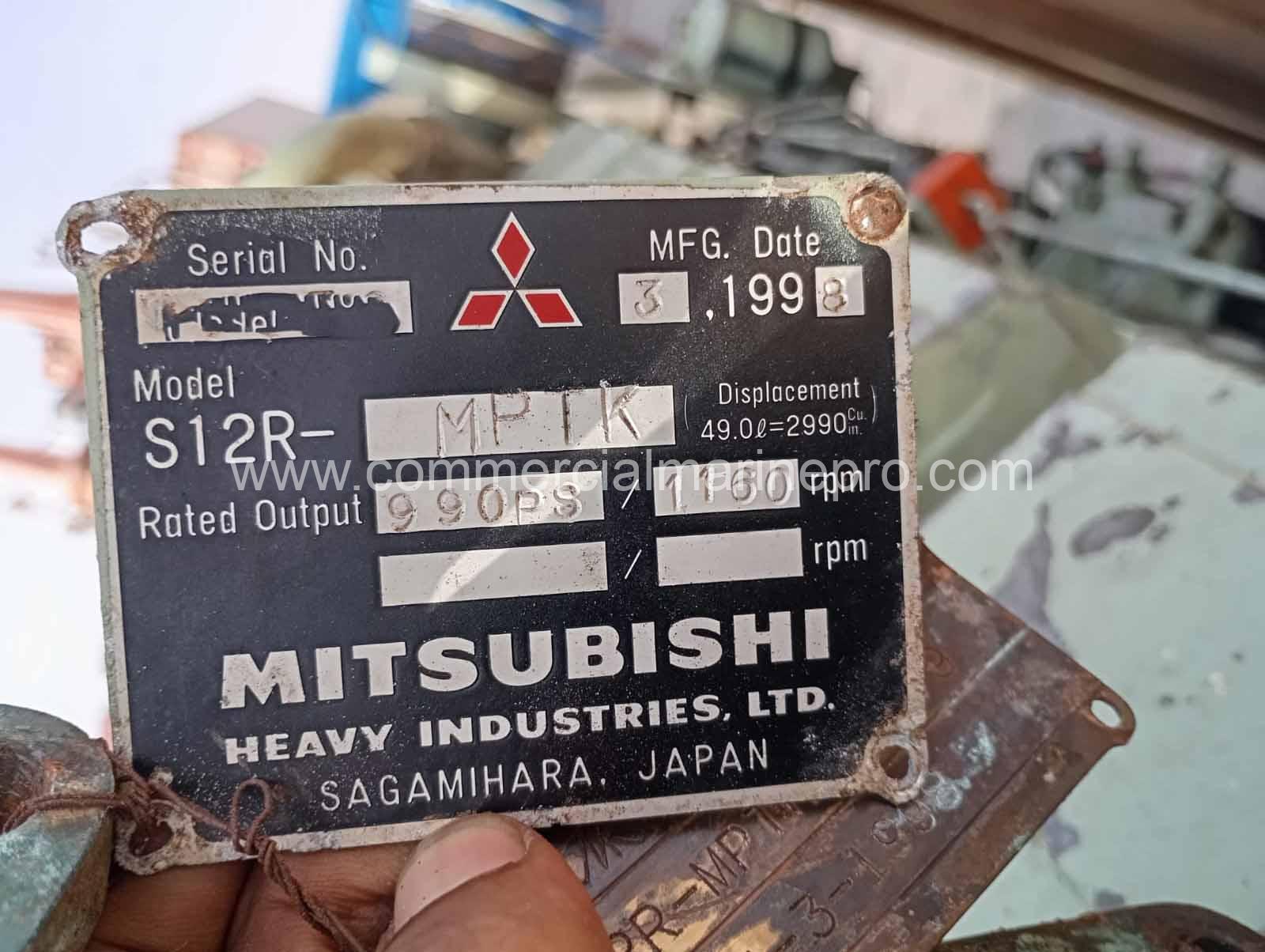 MITSUBISHI S12R Engine - Image 6