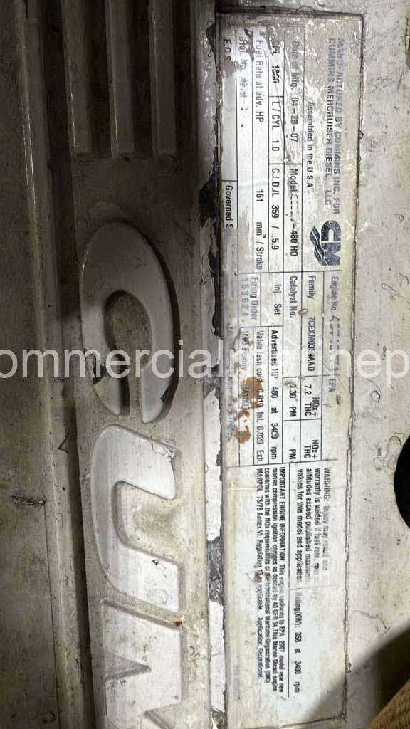(4) Cummins QSB 5.9 Marine Engines - 480HP - Image 4