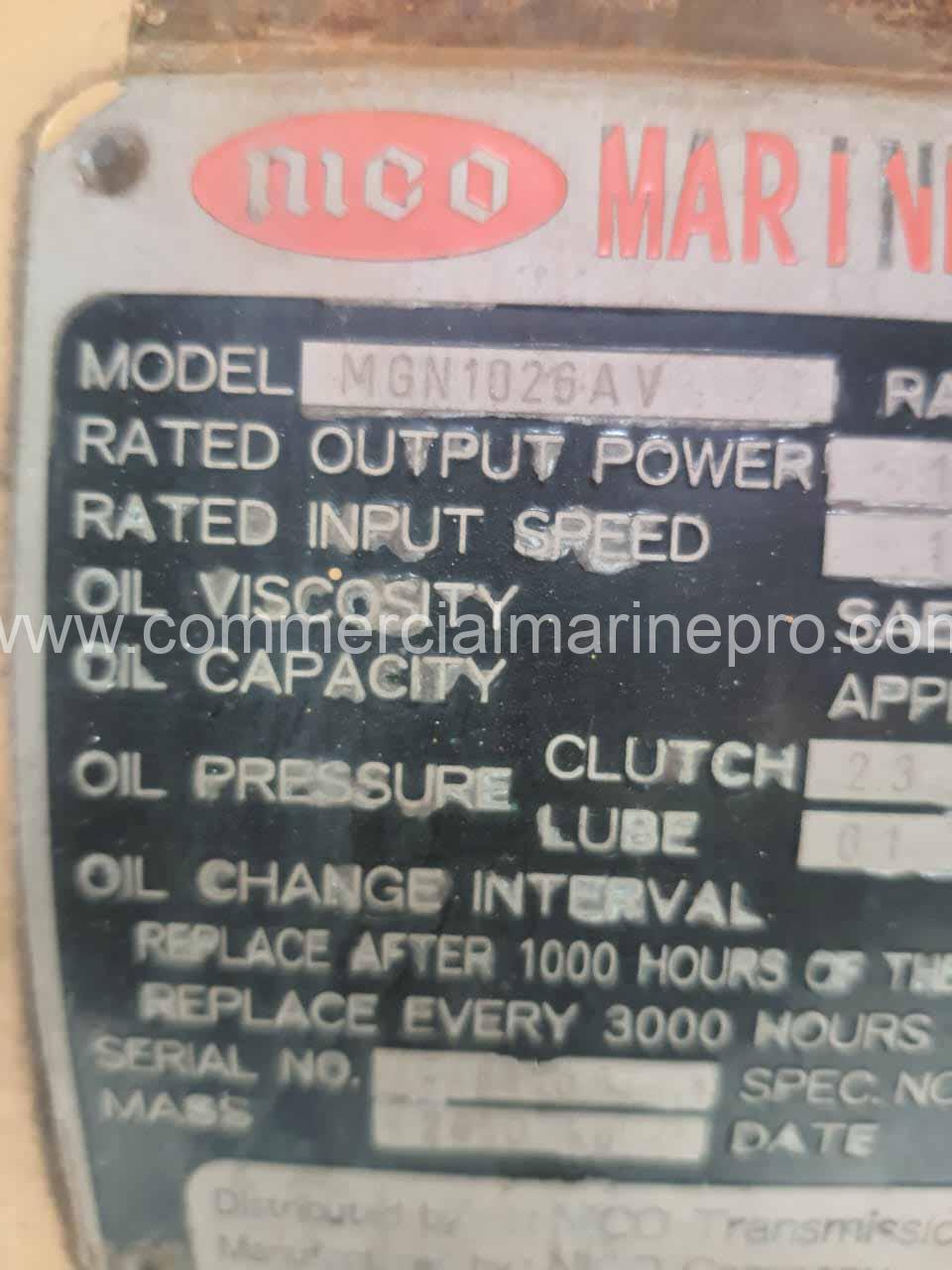Pair of Nico Marine Gearboxes - Ratio 5.44:1 - Image 12