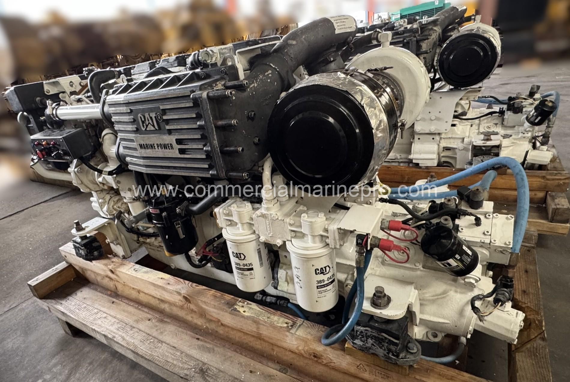 Pair CAT C18 Marine Propulsion Engines