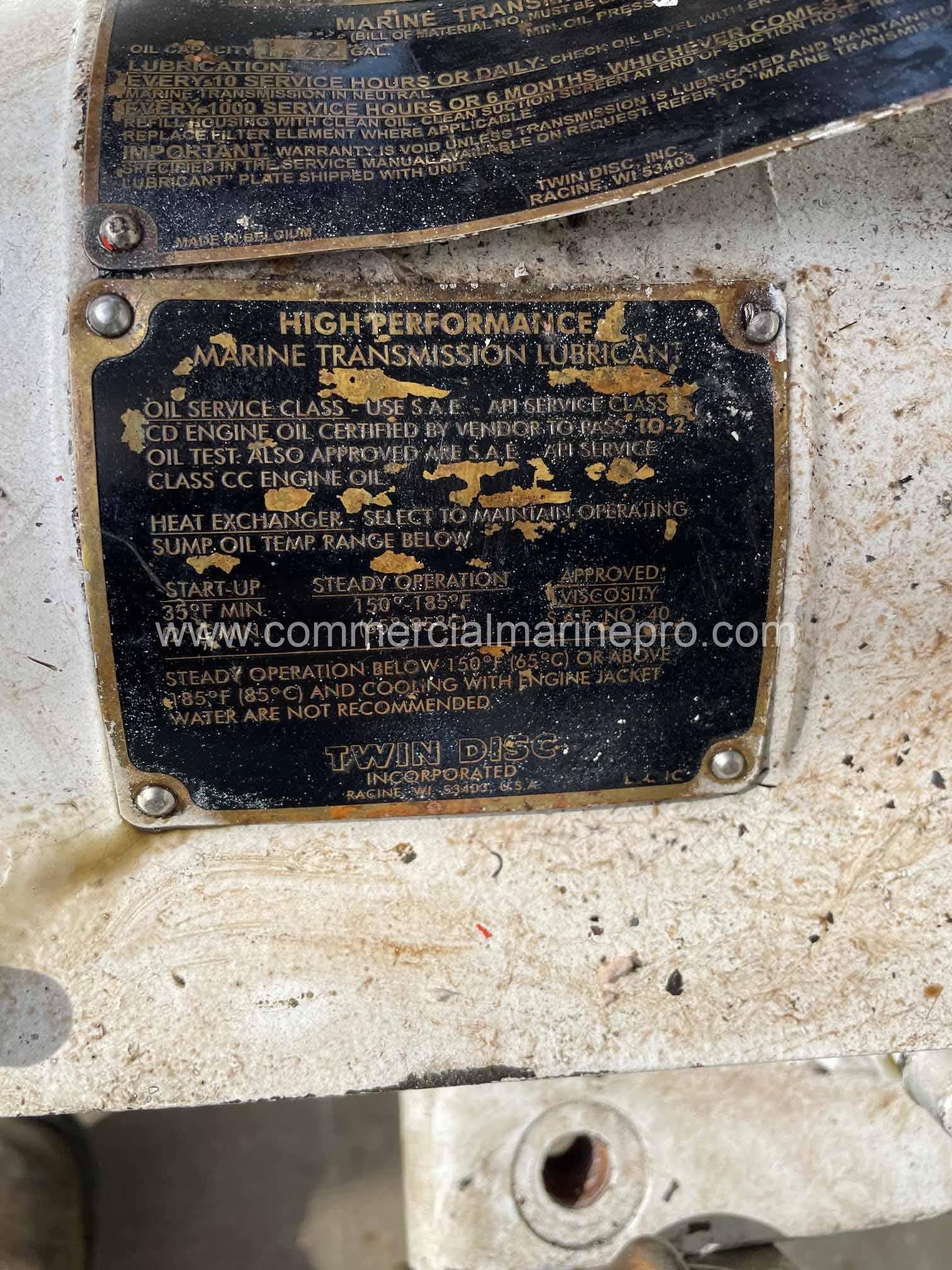 Pair Twin Disc MG 5090A Marine Transmissions - Image 8