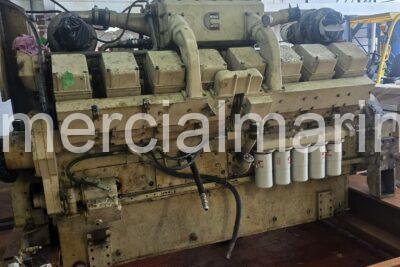 Single Cummins KTA50 Marine Generator Engine