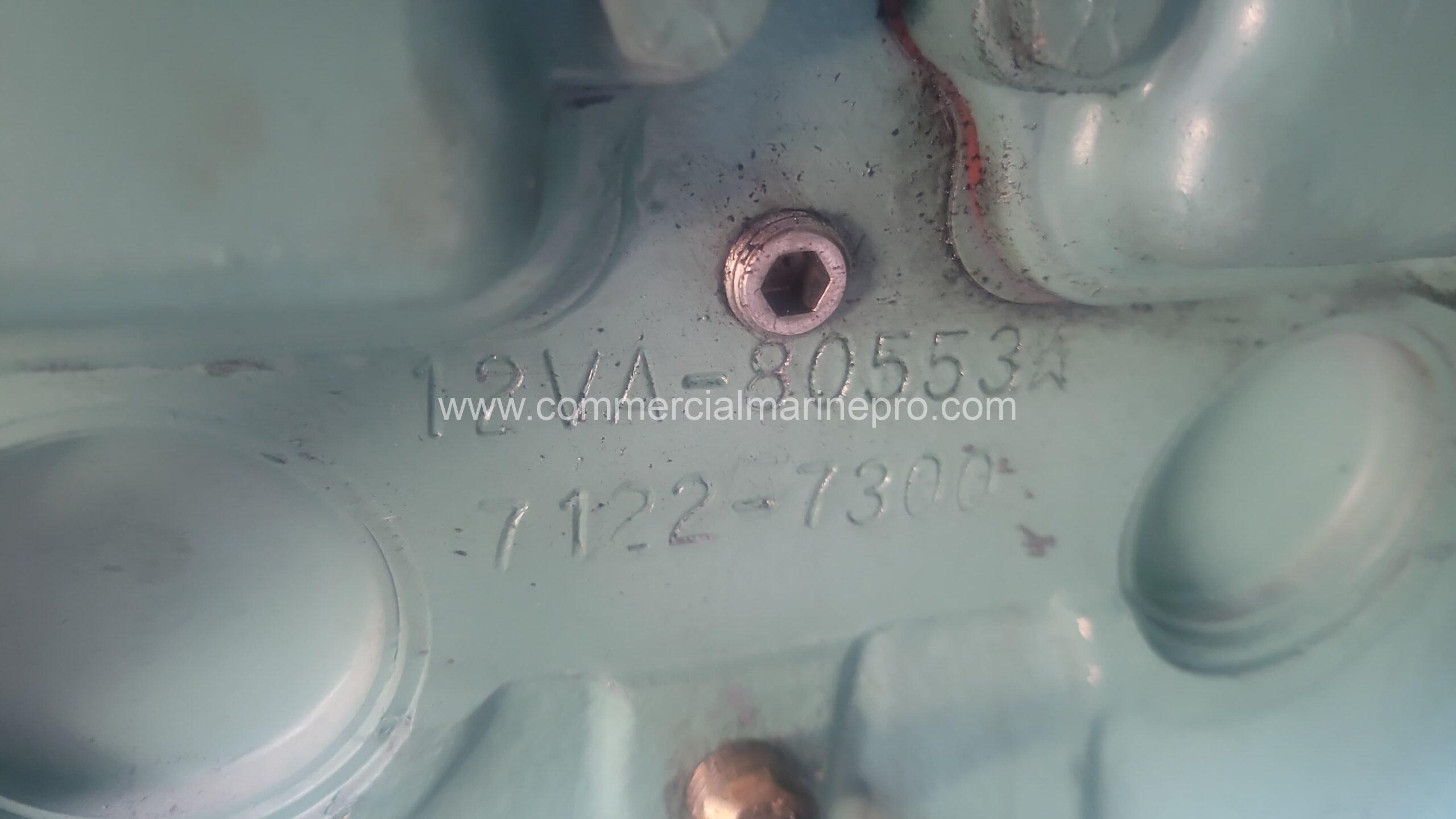 Single Detroit 12V71TI Rebuilt Marine Engine - Image 2