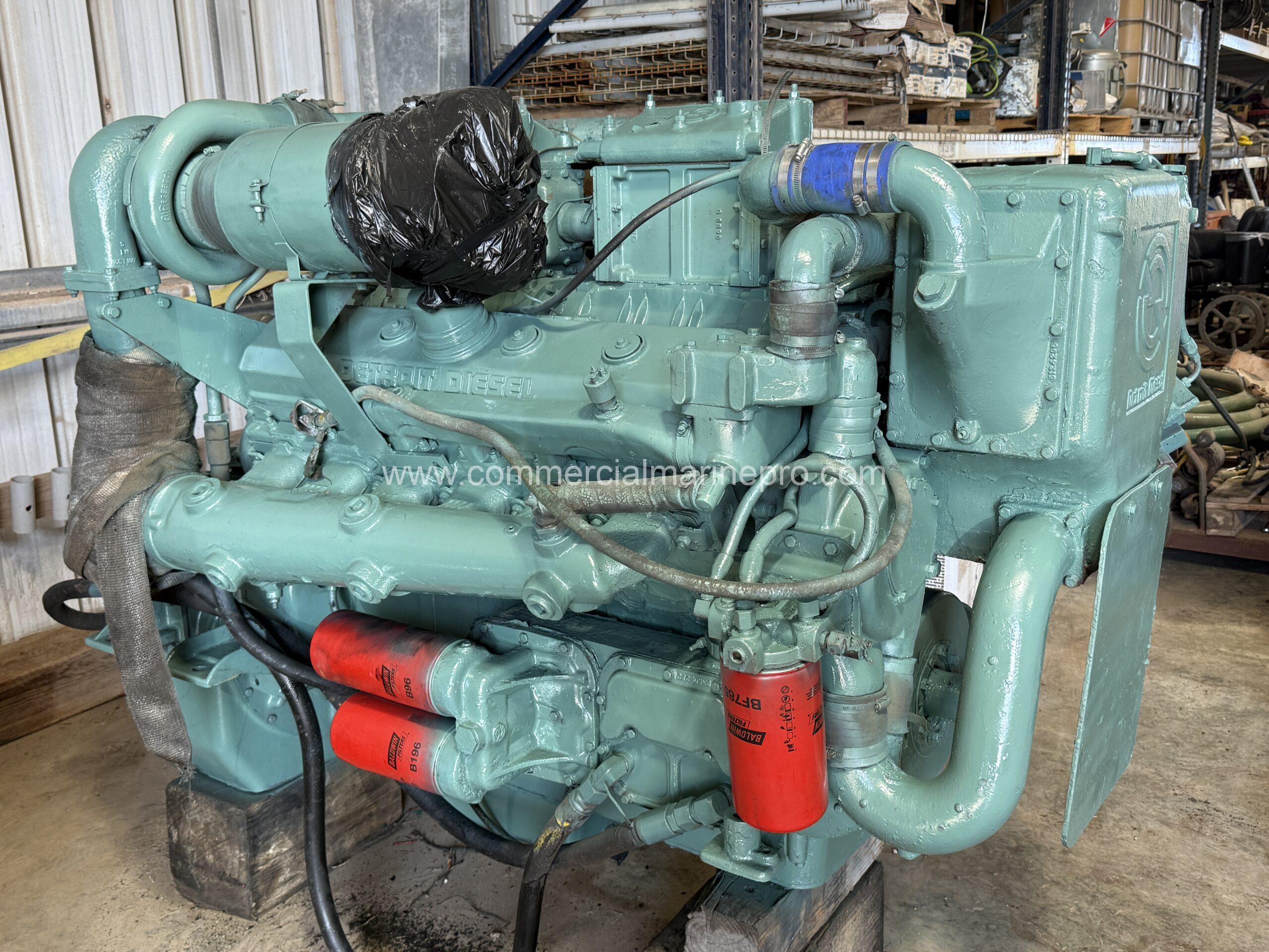 Detroit 12v71TI Marine Engines