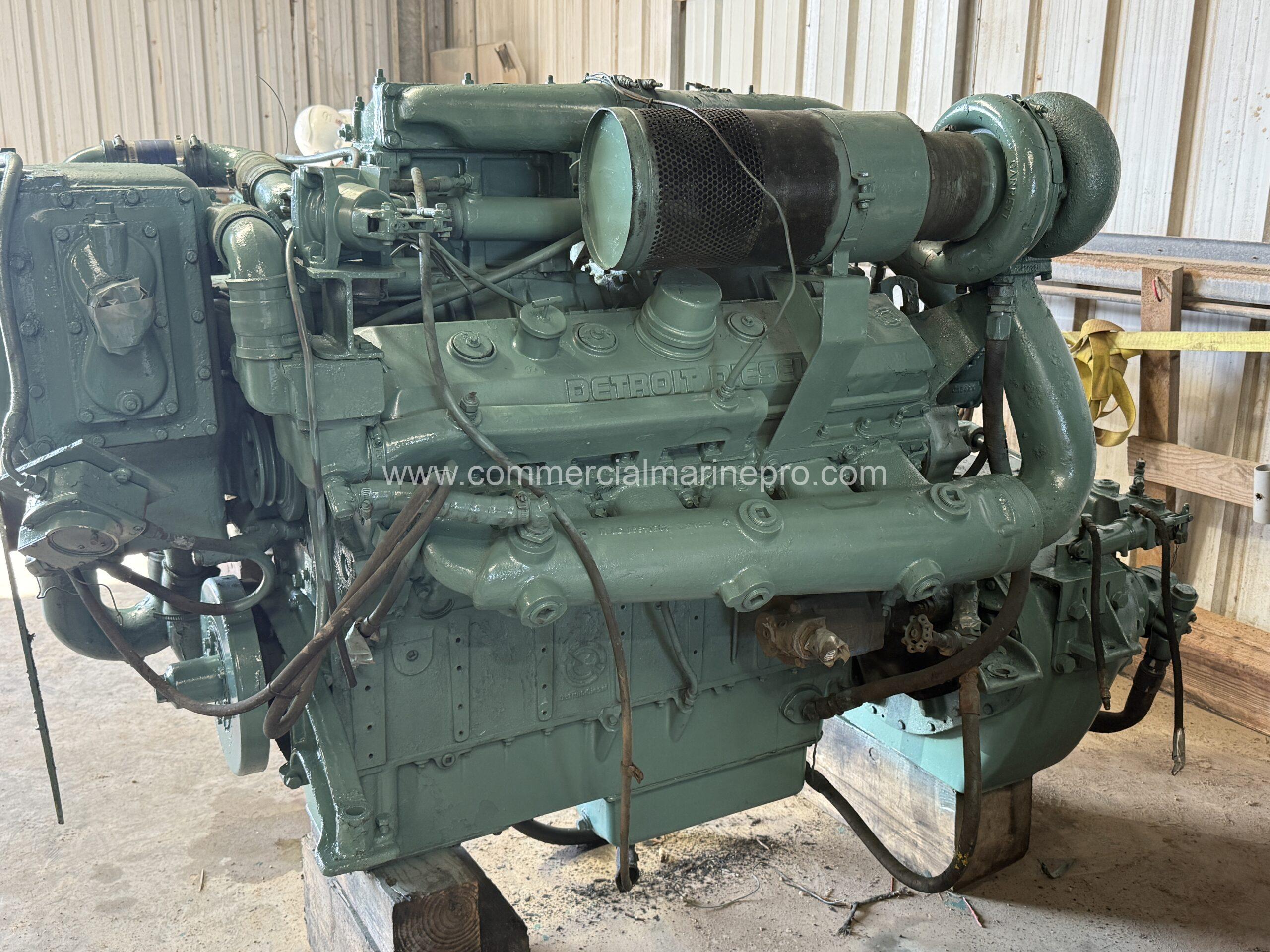 Detroit 12v71TI Marine Engines
