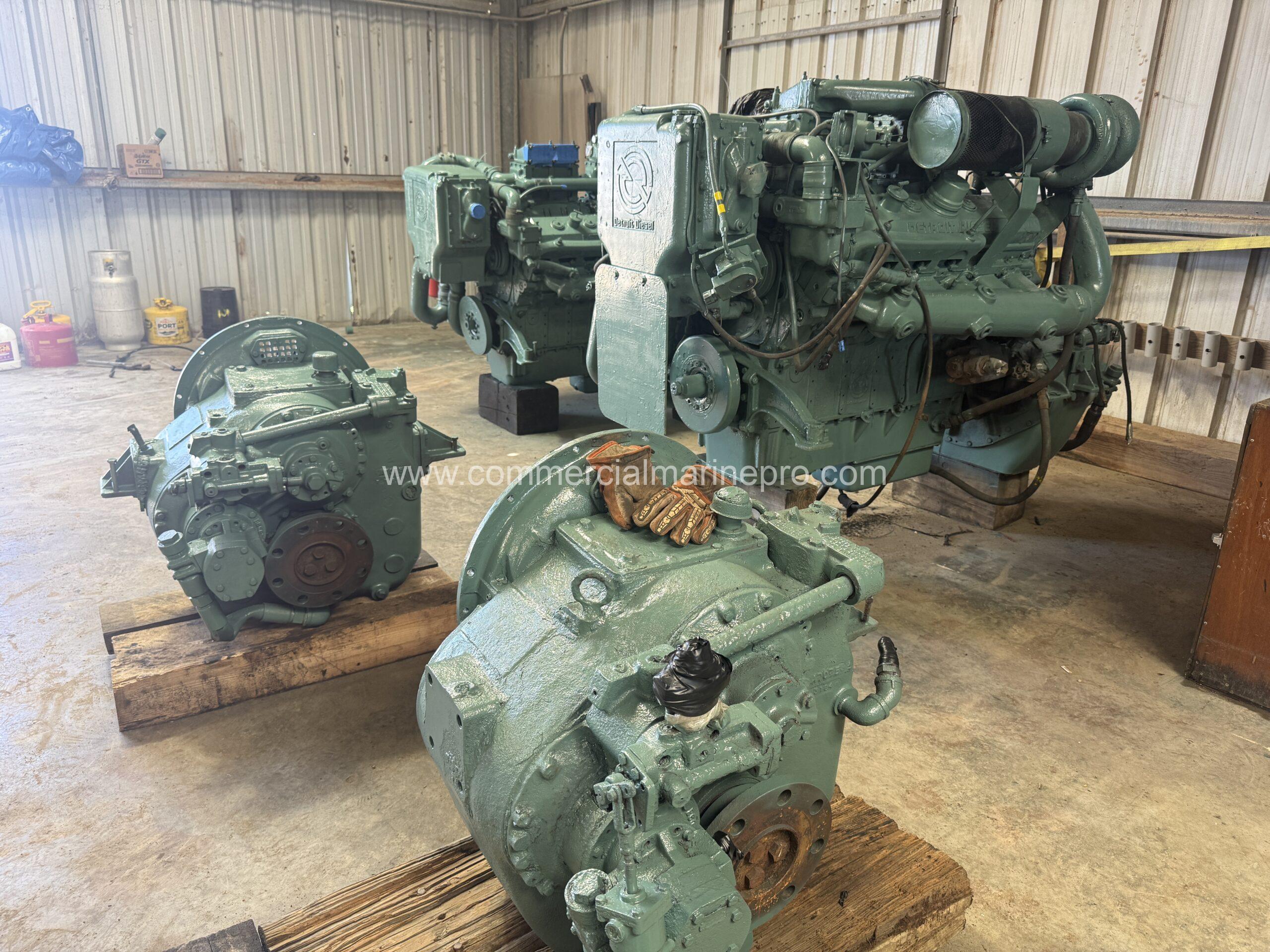 Detroit 12v71TI Marine Engines