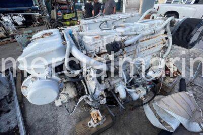 Pair of Caterpillar 3196 Marine Propulsion Engines