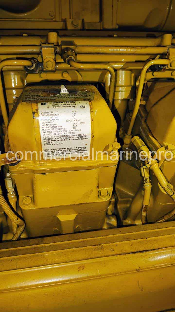 Pair Caterpillar 3516 Marine Engines - Image 10