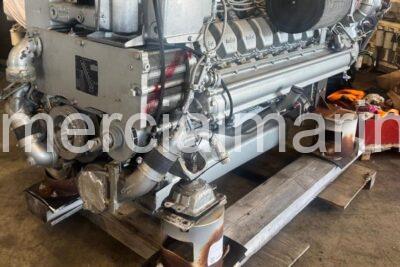 Pair MTU 16v2000 M90 Marine Propulsion Engines