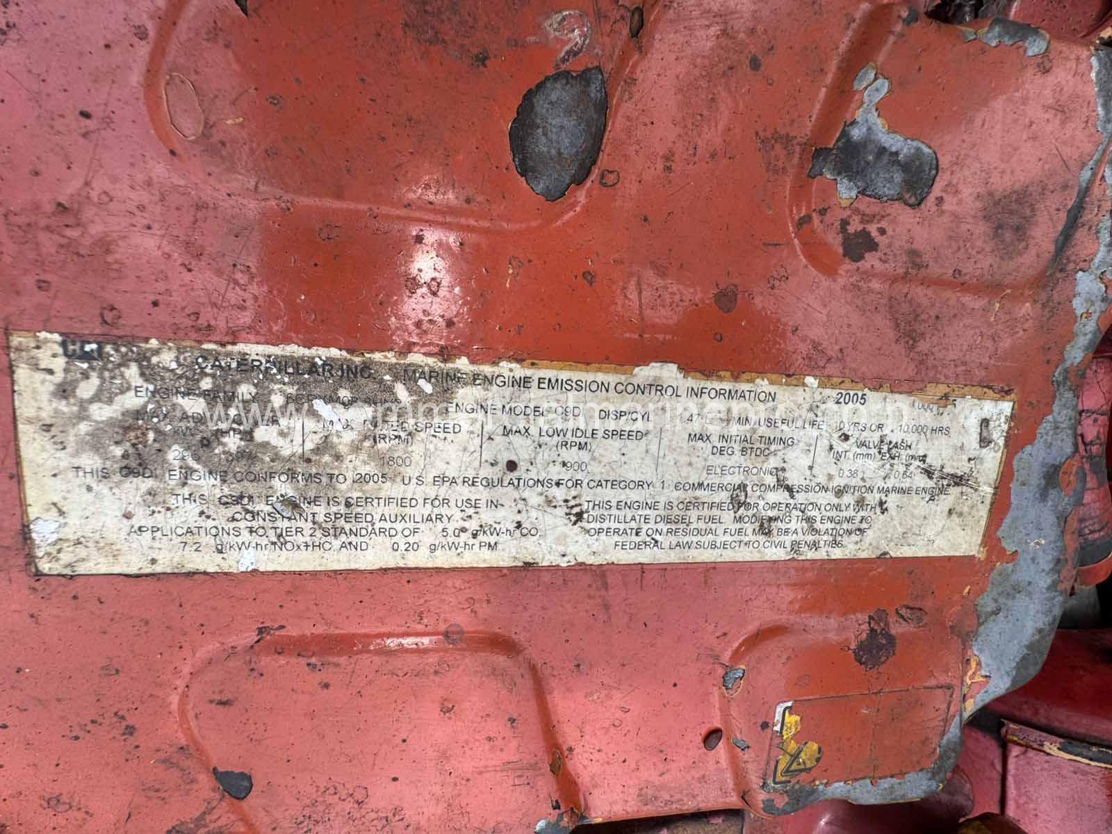 Pair CAT C9 Marine Gensets - Image 2