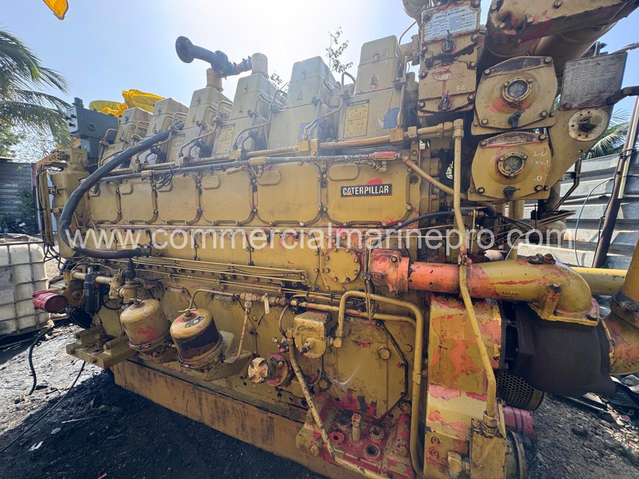 (3) CAT 3606 Marine Engines - Image 12