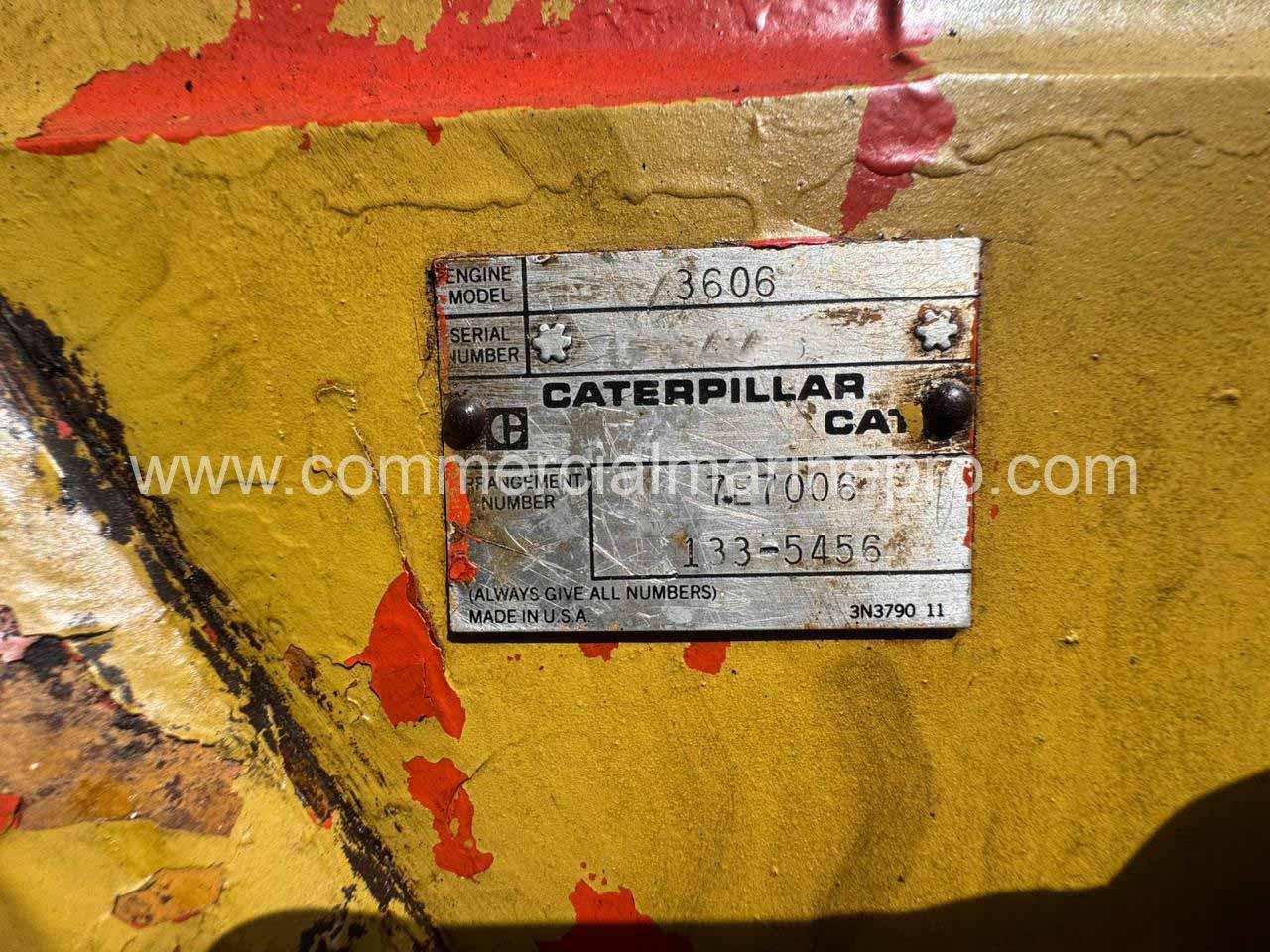 (3) CAT 3606 Marine Engines - Image 3
