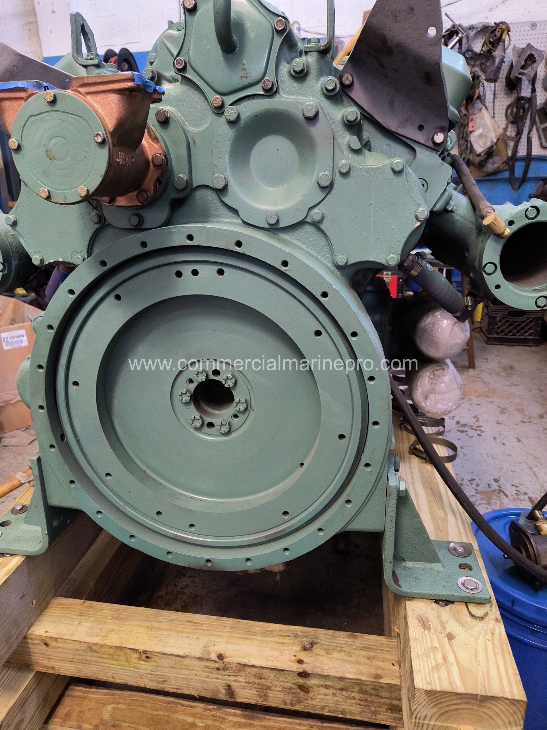 Single Detroit 12V71TI Rebuilt Marine Engine - Image 5