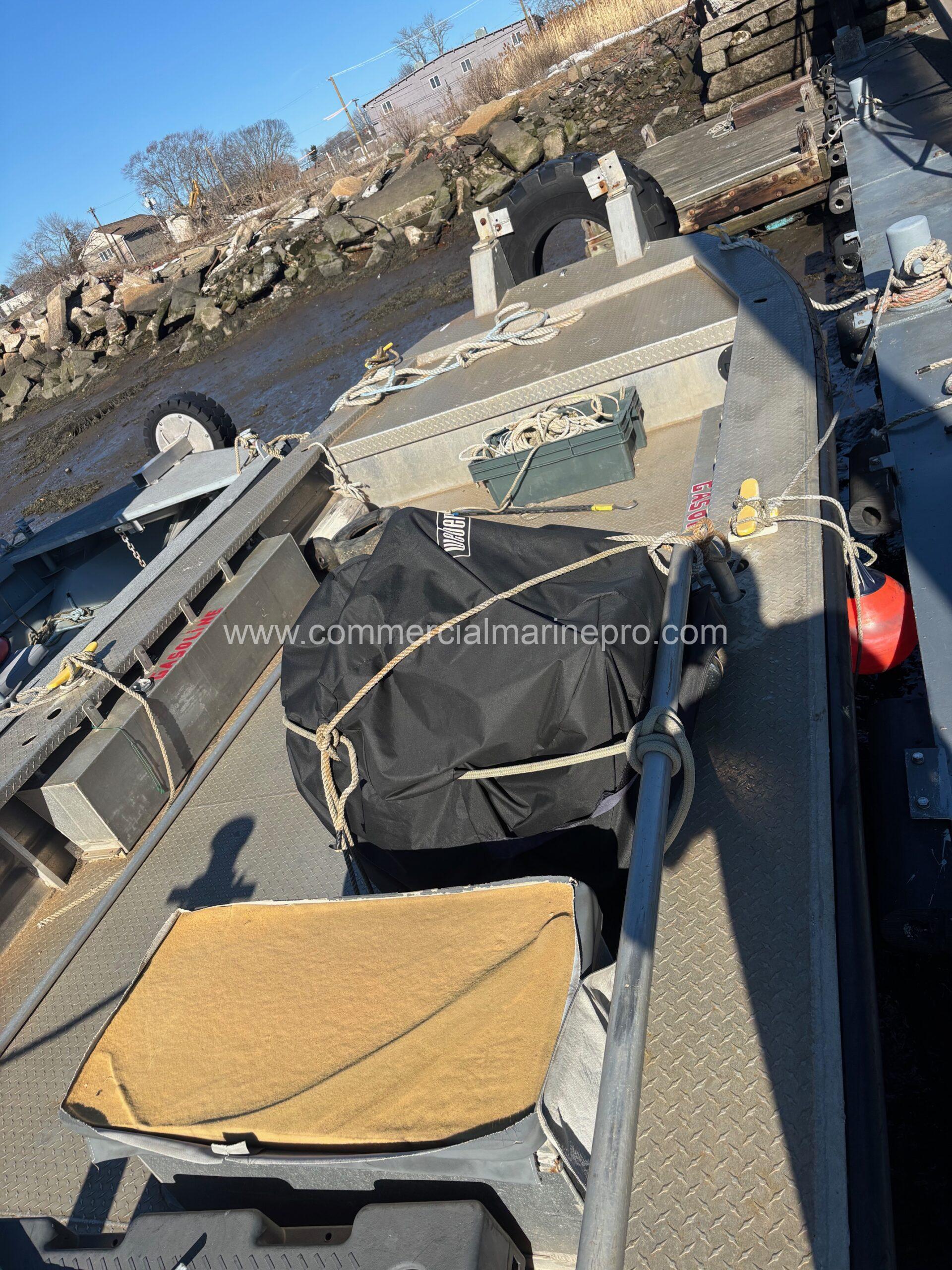 Pair 21' Aluminum Workboats - Image 6