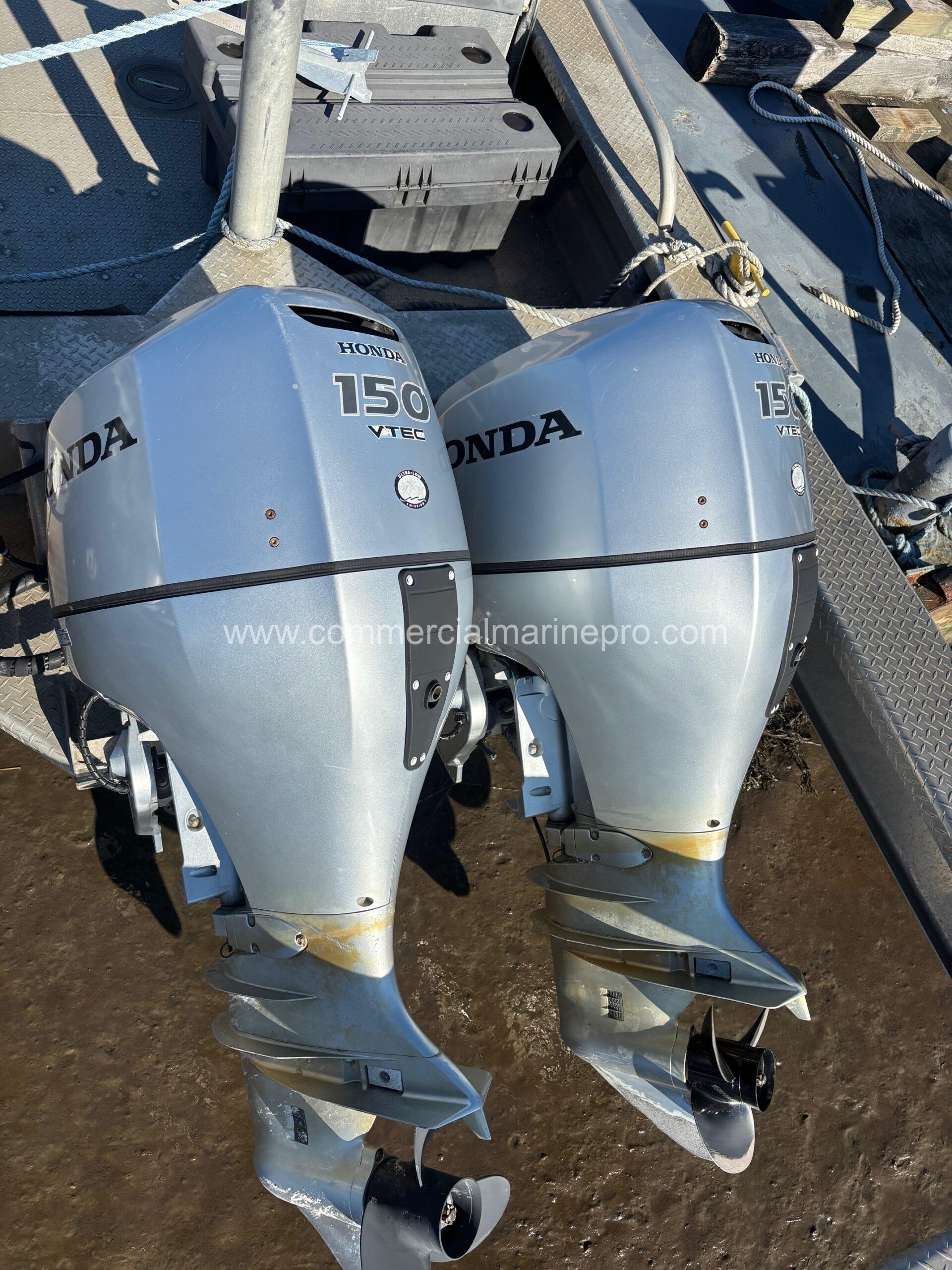 Pair 21' Aluminum Workboats - Image 7