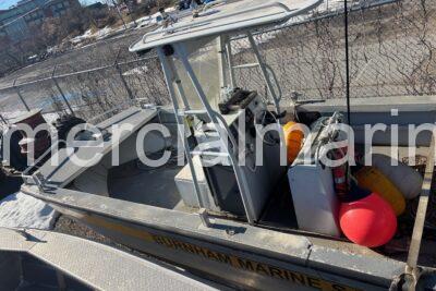 24' Open Cabin Aluminum Workboat