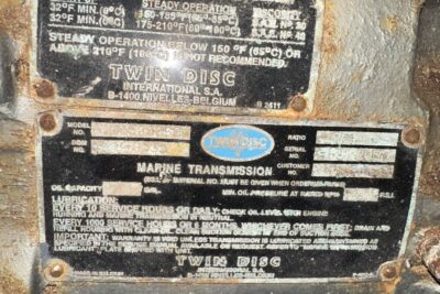 Pair Twin Disc 5050 Marine Gears