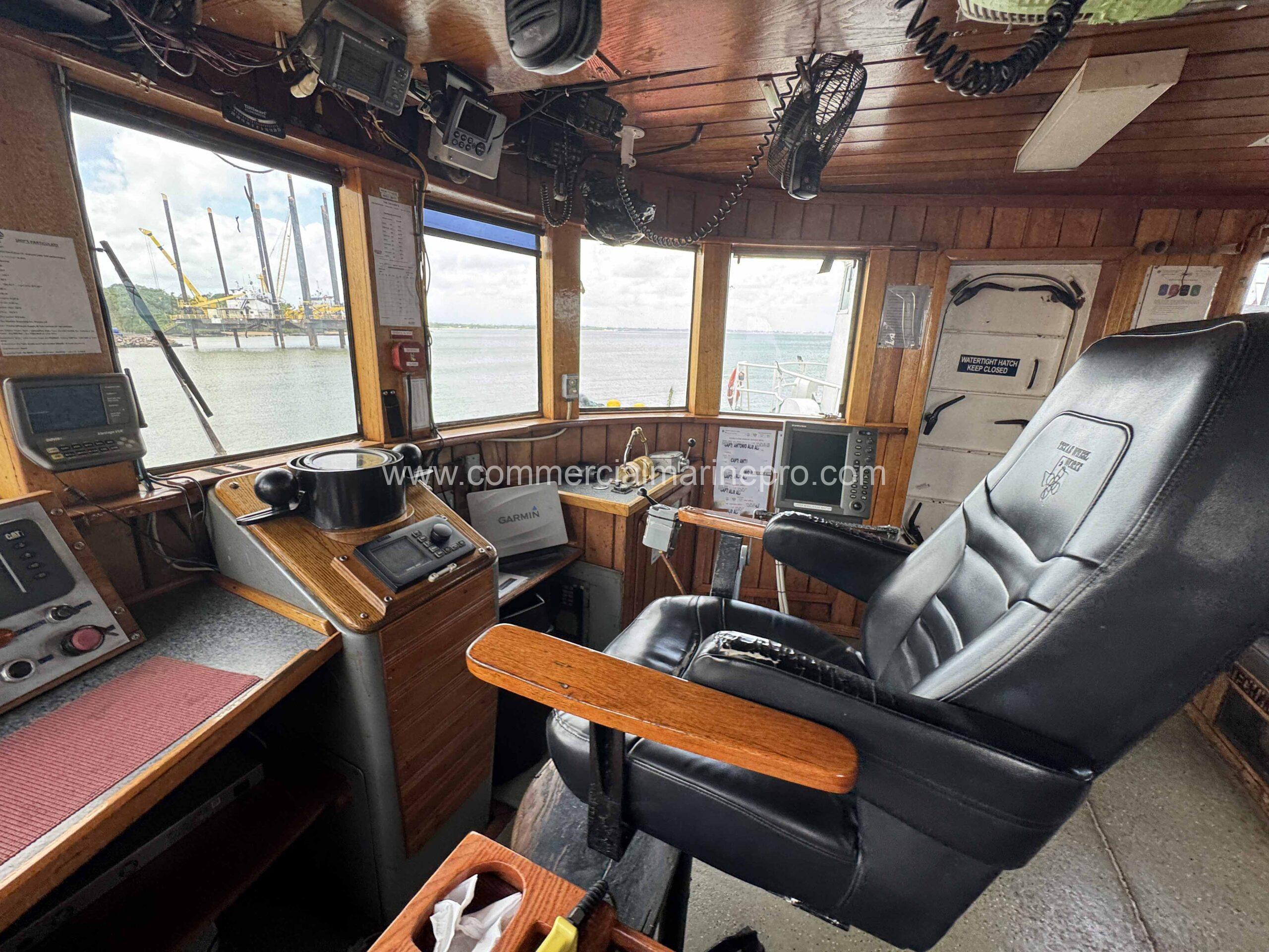 27M Ocean Towing Harbor Tug - Built 1970 - Image 24