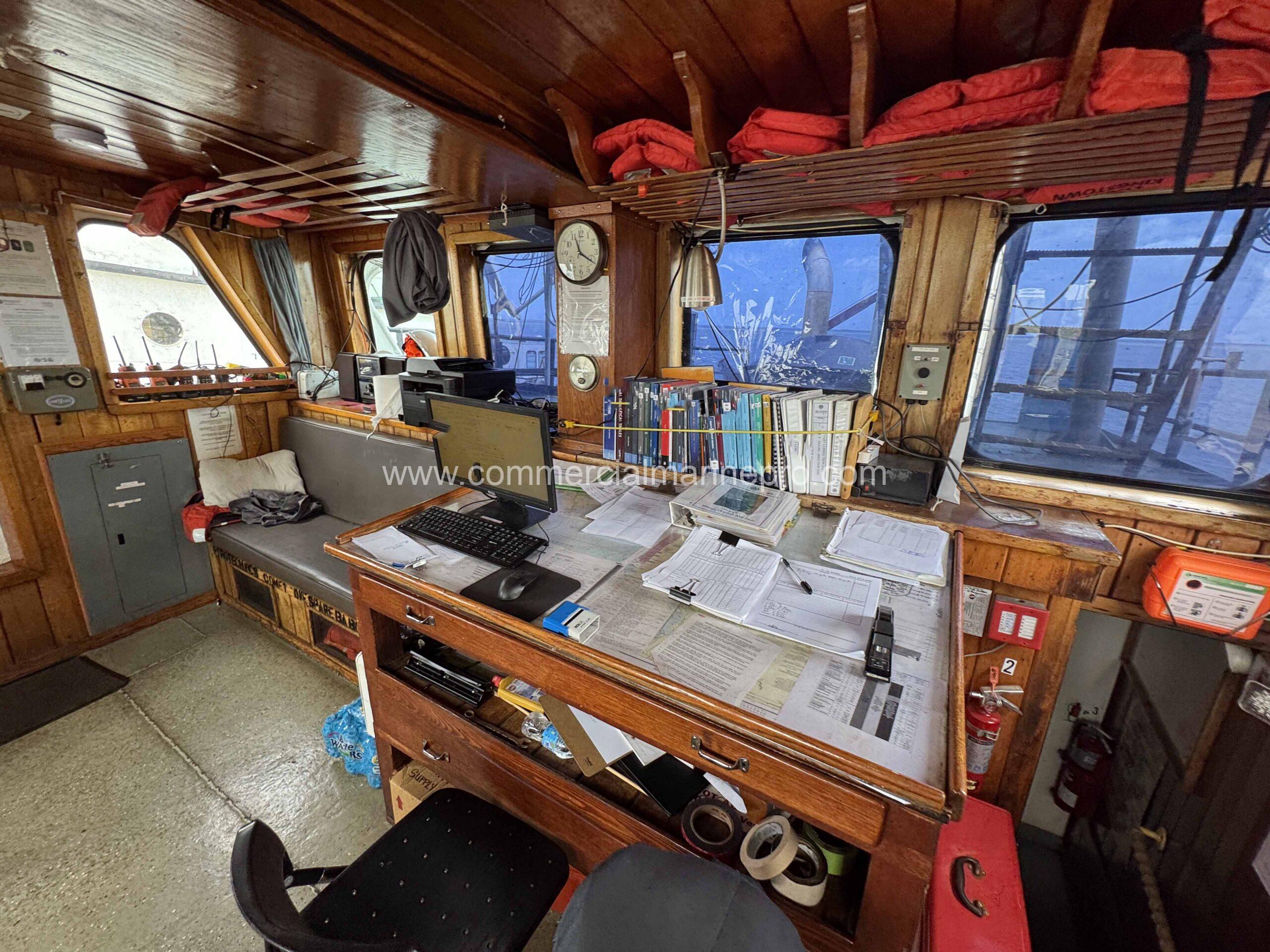 27M Ocean Towing Harbor Tug - Built 1970 - Image 23