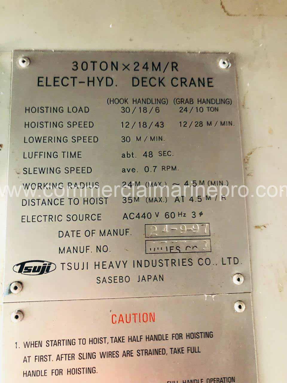 30x24 ELECT-HYD Deck Crane - Image 6